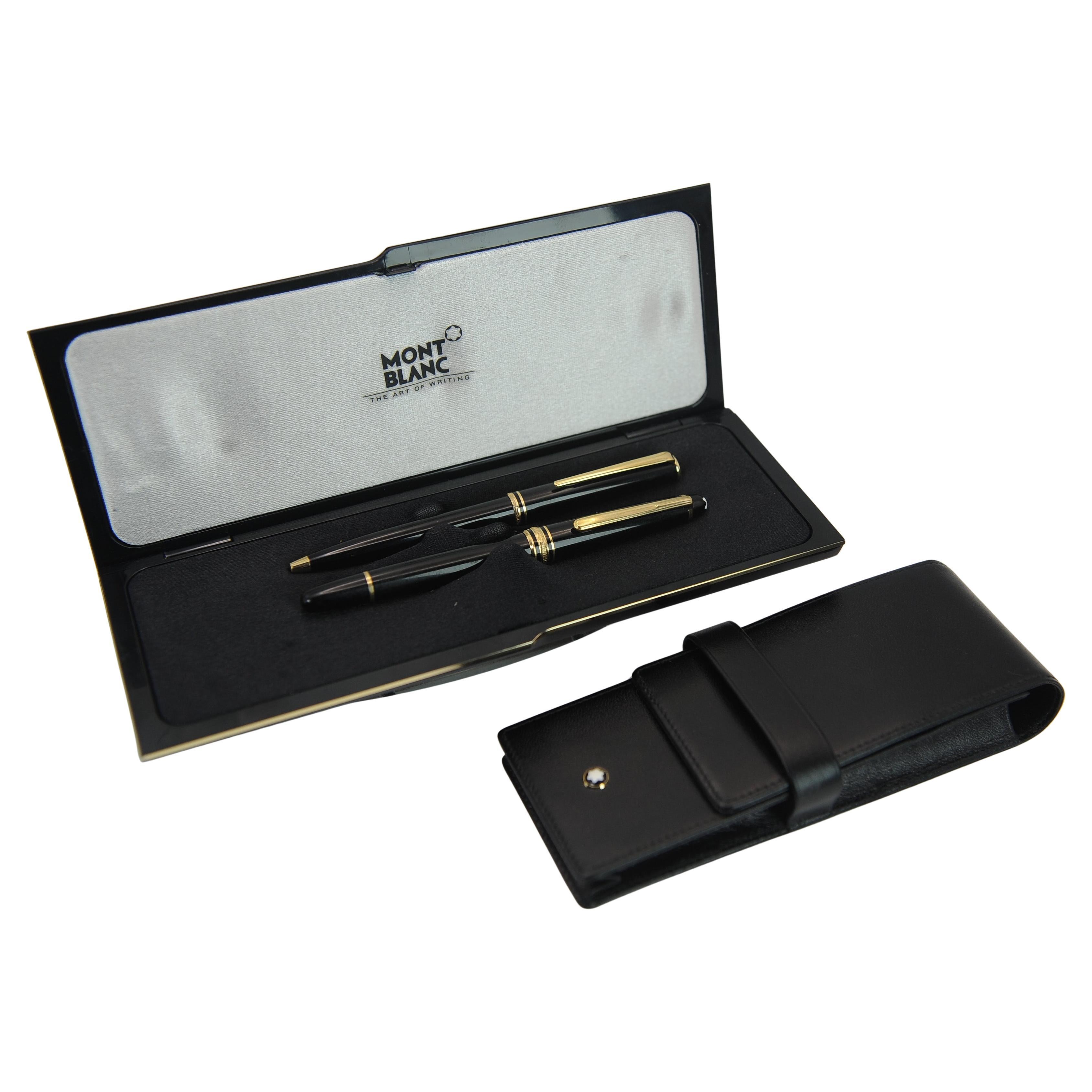 Do Montblanc pens have real gold?