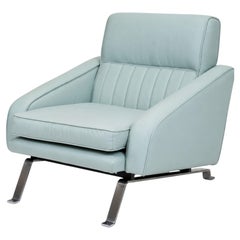 Poltrona italiana in stile Mid-Century Modern degli anni ’60, ispirata a Guido Faleschini