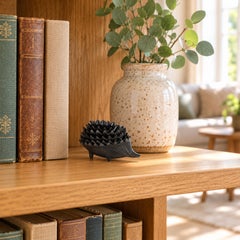 Soviet Hedgehog Nesting Dishes in Blackened Zinc, circa 1960–70