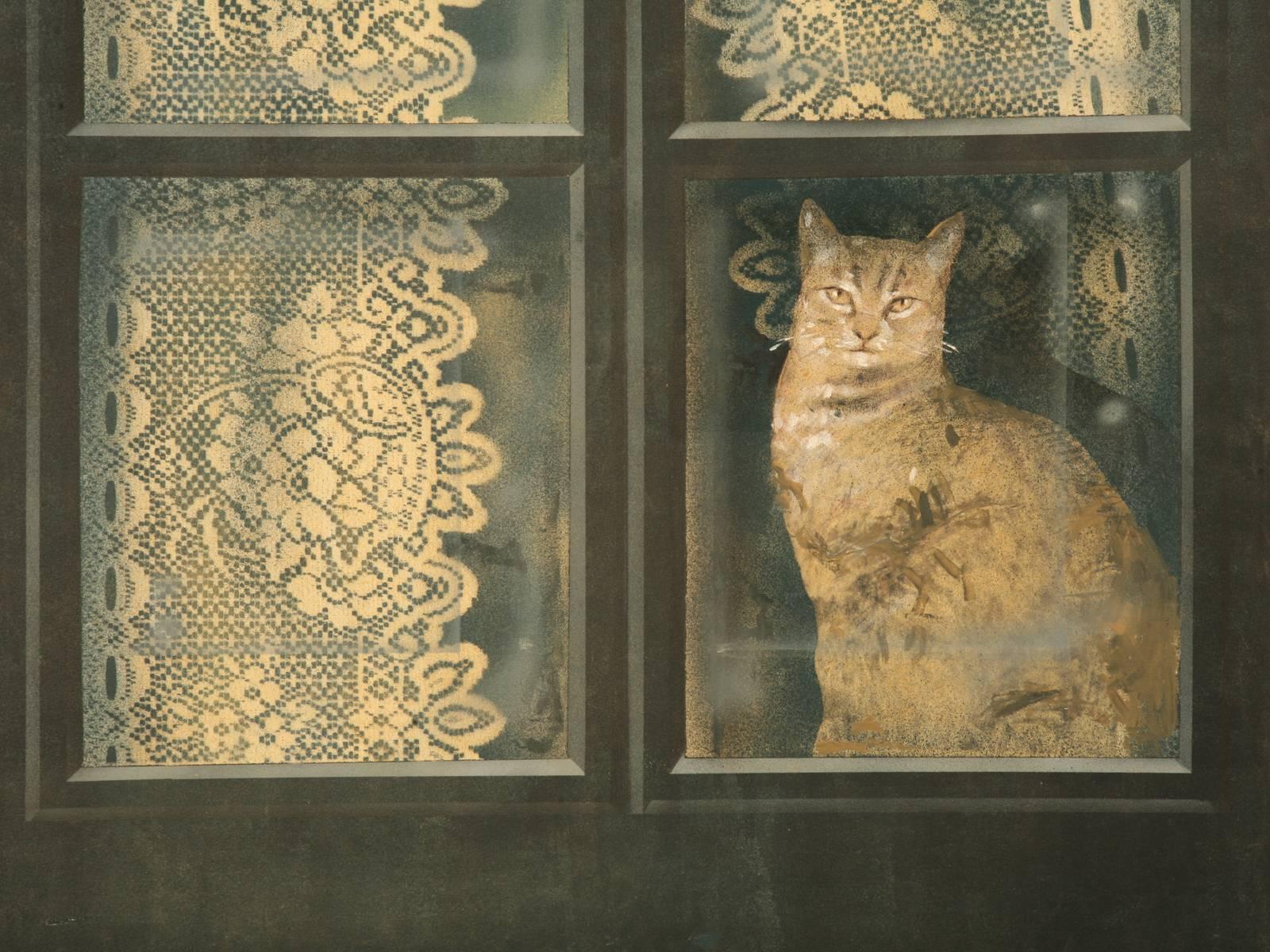 Cat in the Window by Zuleyka Benitez 1