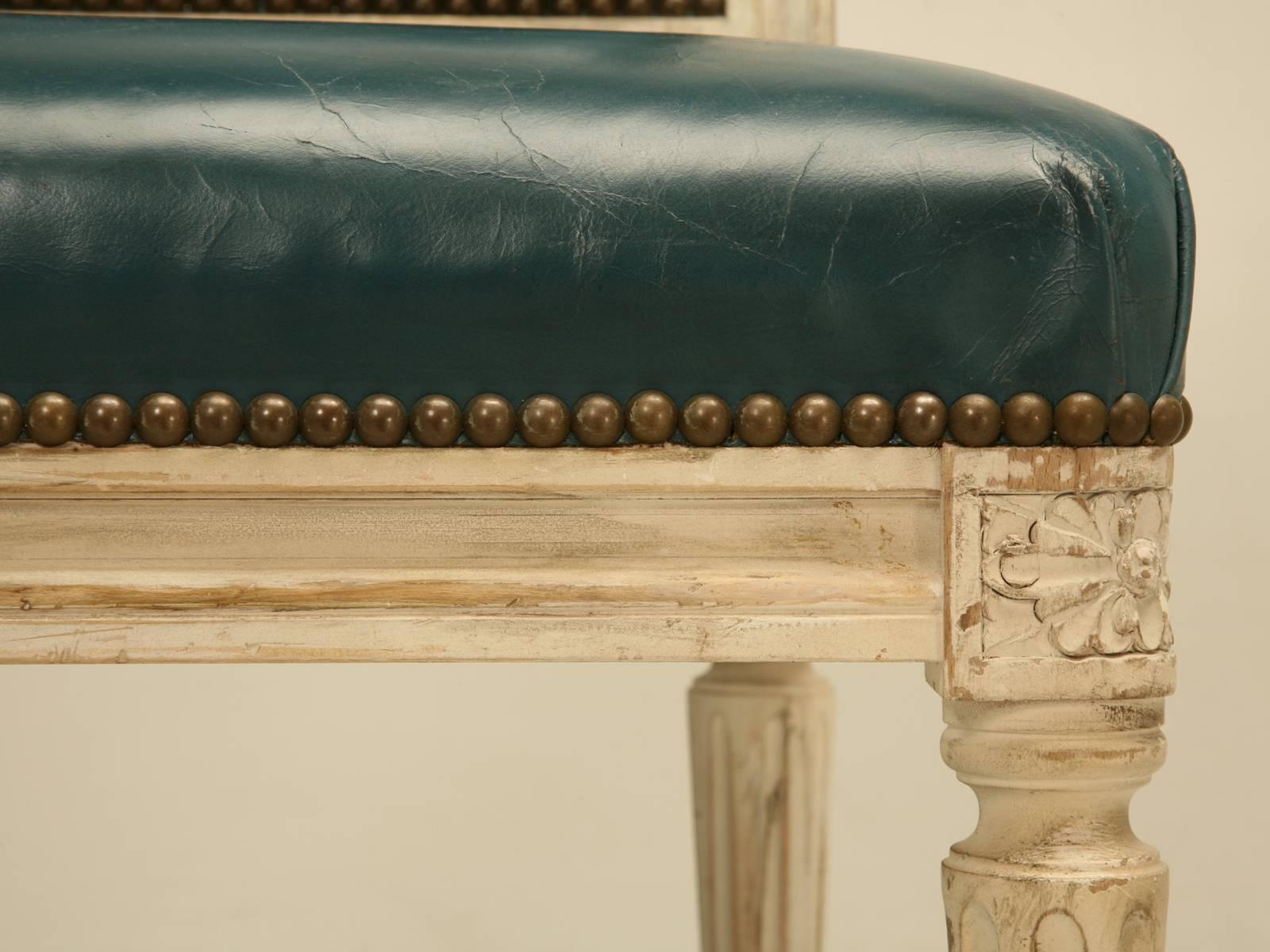 Contemporary French Louis XVI Style Side Chairs, Handmade in France, Choice of Finishes For Sale