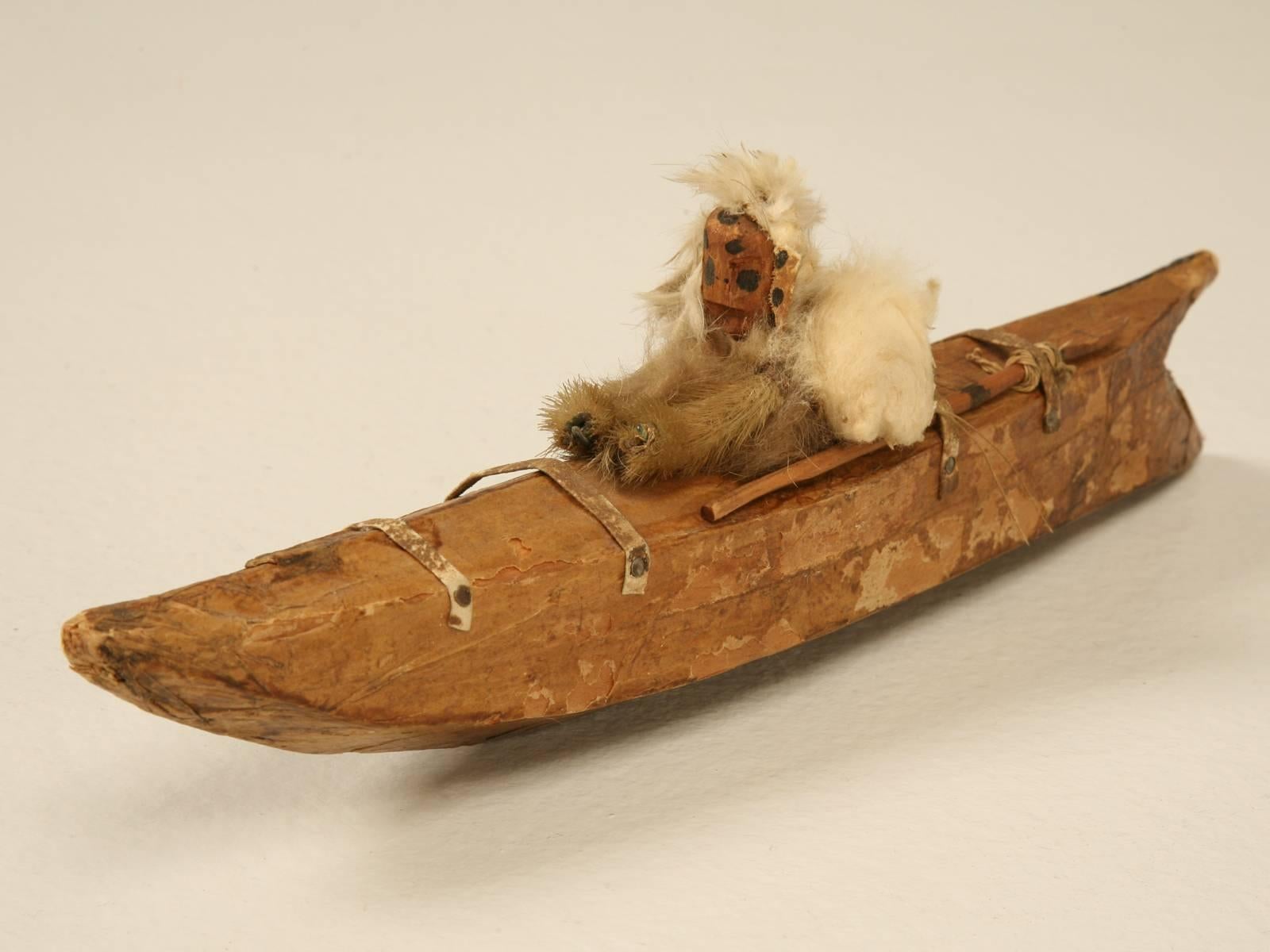 Folk Art Eskimo Kayak's from a Private Collection