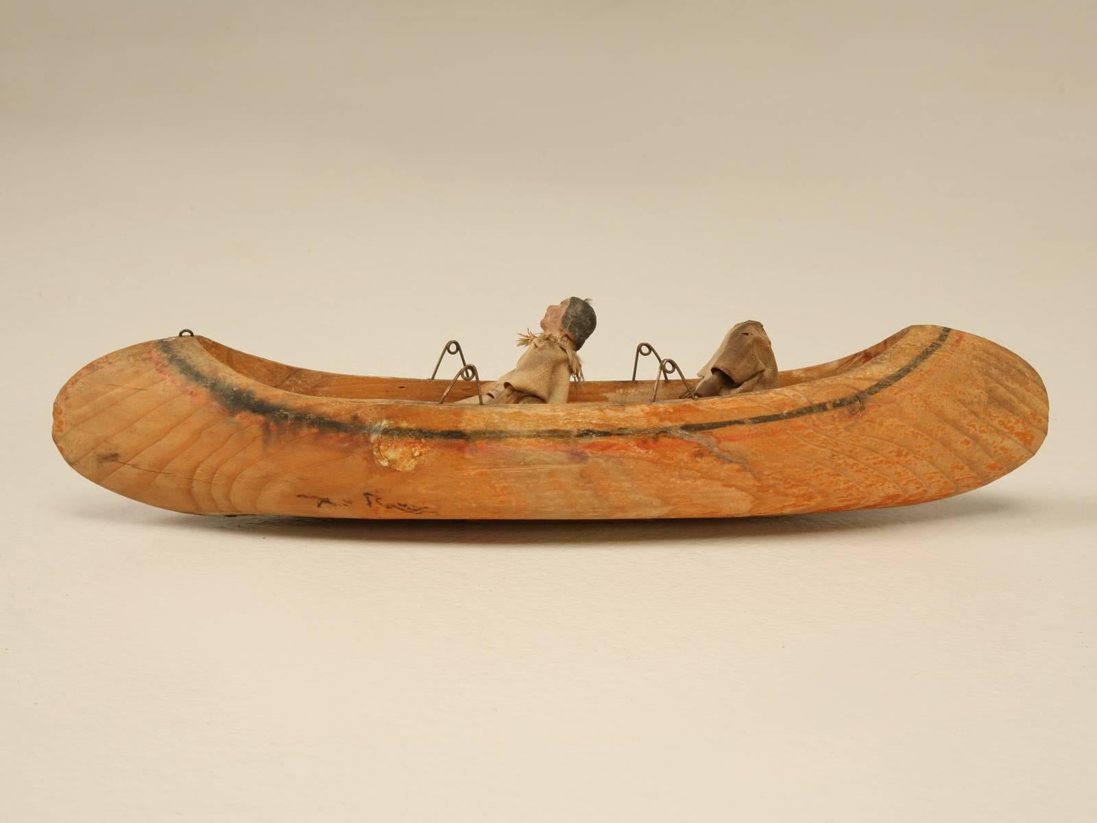 carved canoe