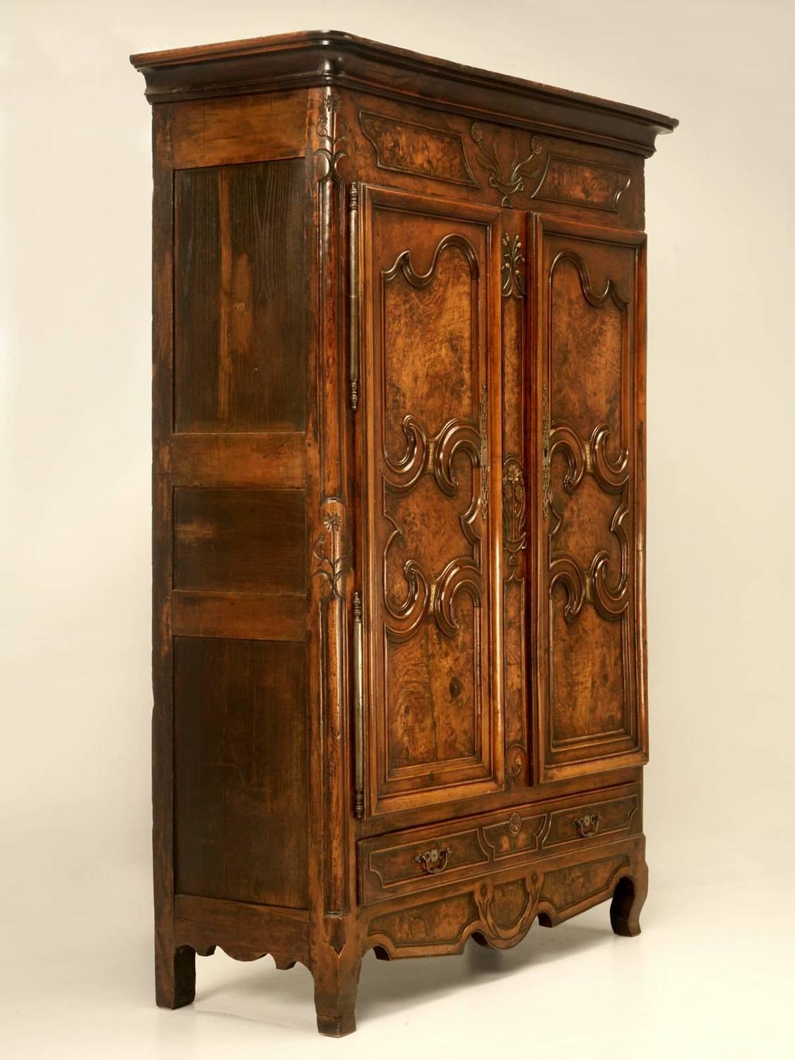 French Louis XV Armoire, circa 1700s For Sale at 1stdibs