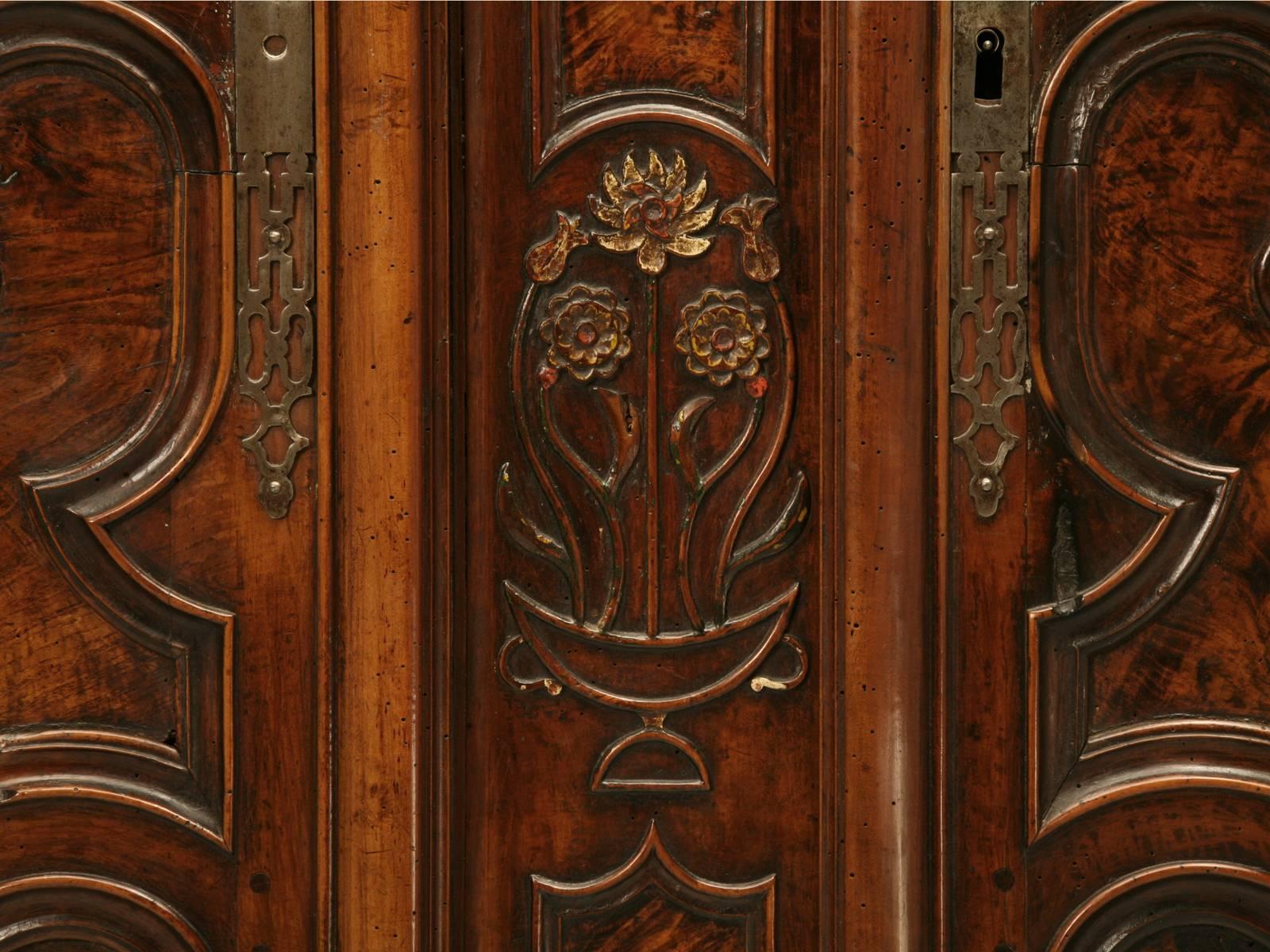 French Louis XV Armoire, circa 1700s 1