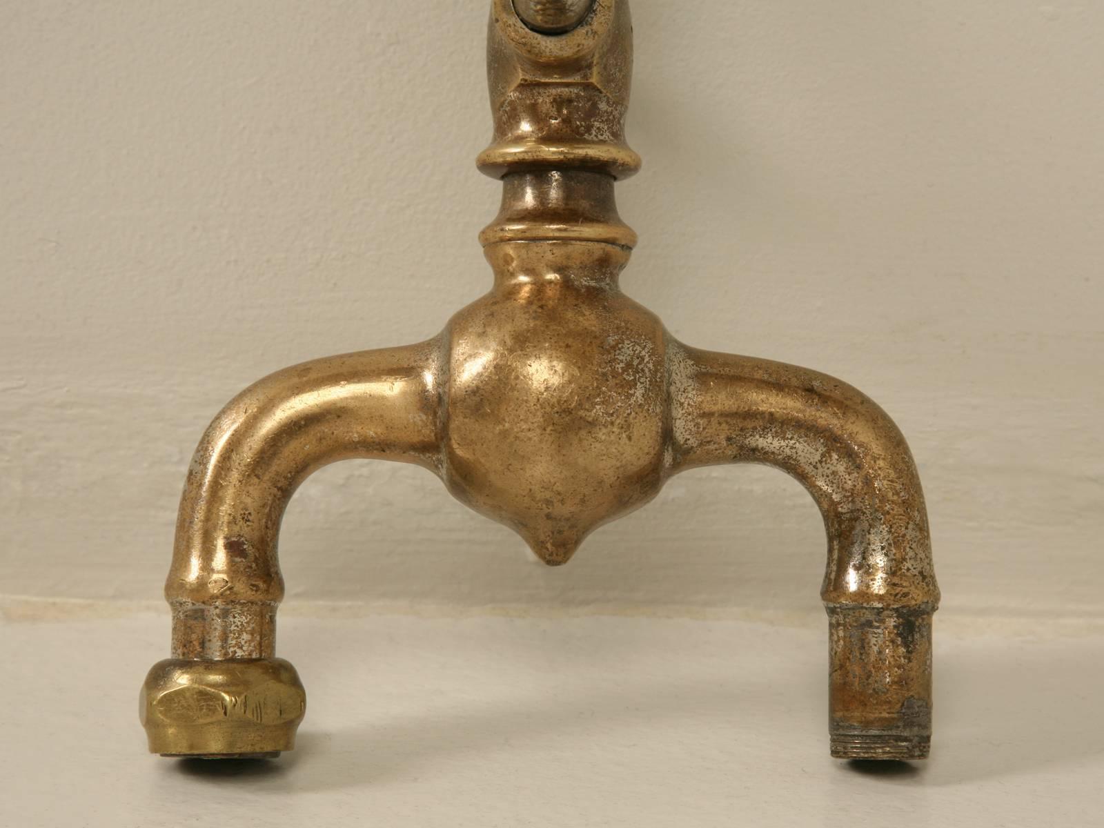 Late 19th Century Antique French Swan Neck Faucet