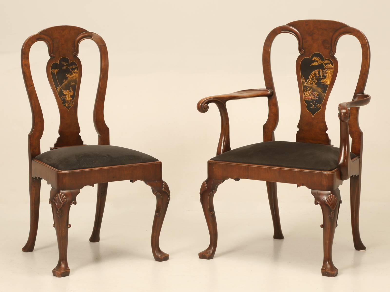 English Chinese Chippendale Dining Chairs 3
