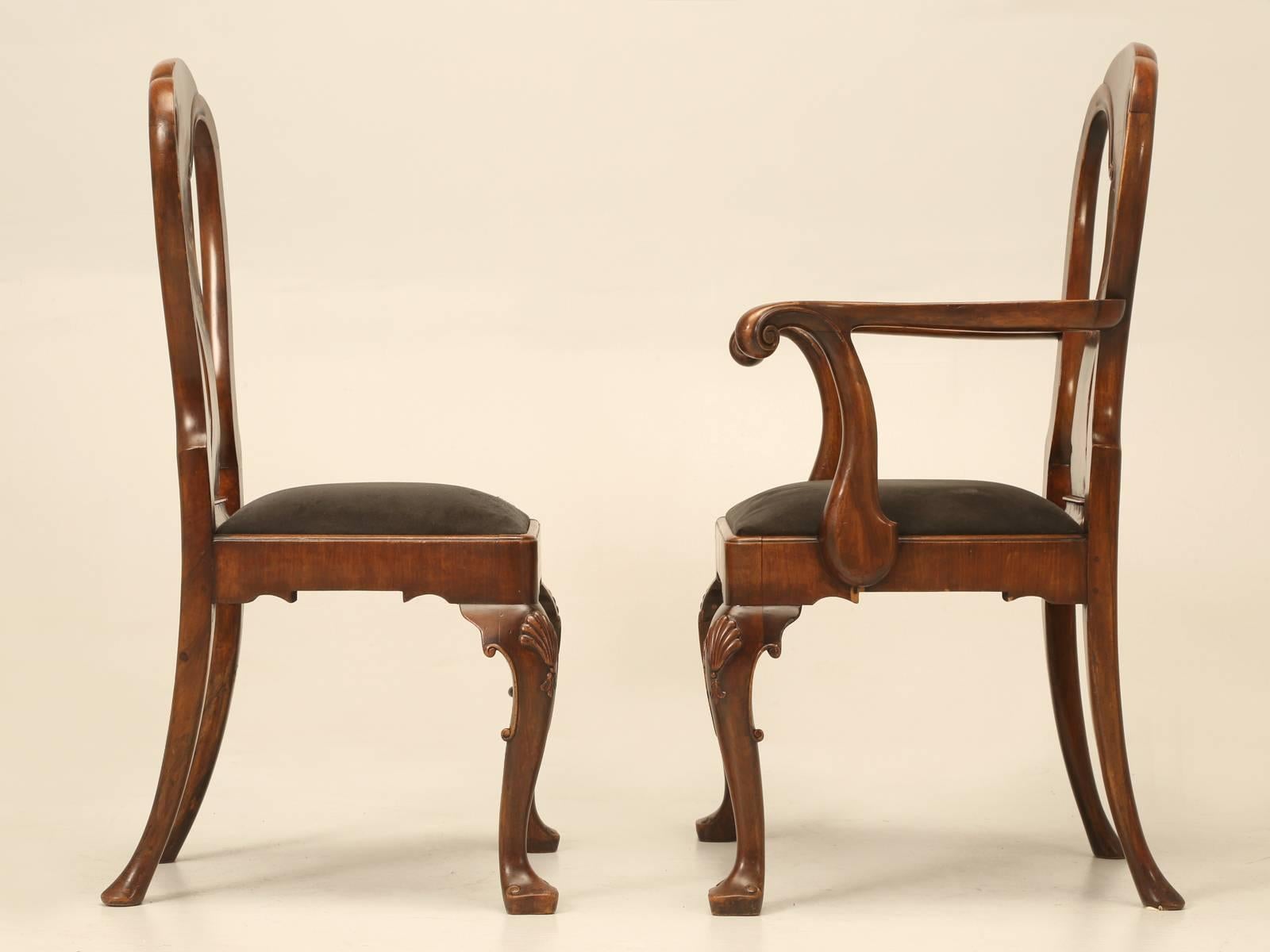English Chinese Chippendale Dining Chairs 4