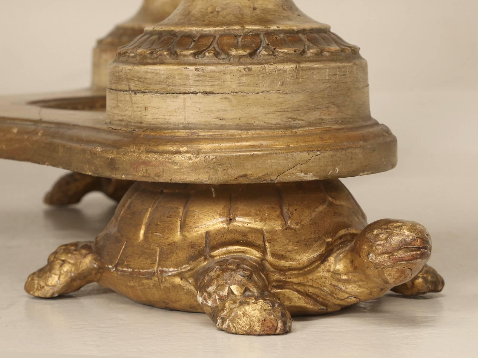 Italian Desk, or Library Table with Turtles 6