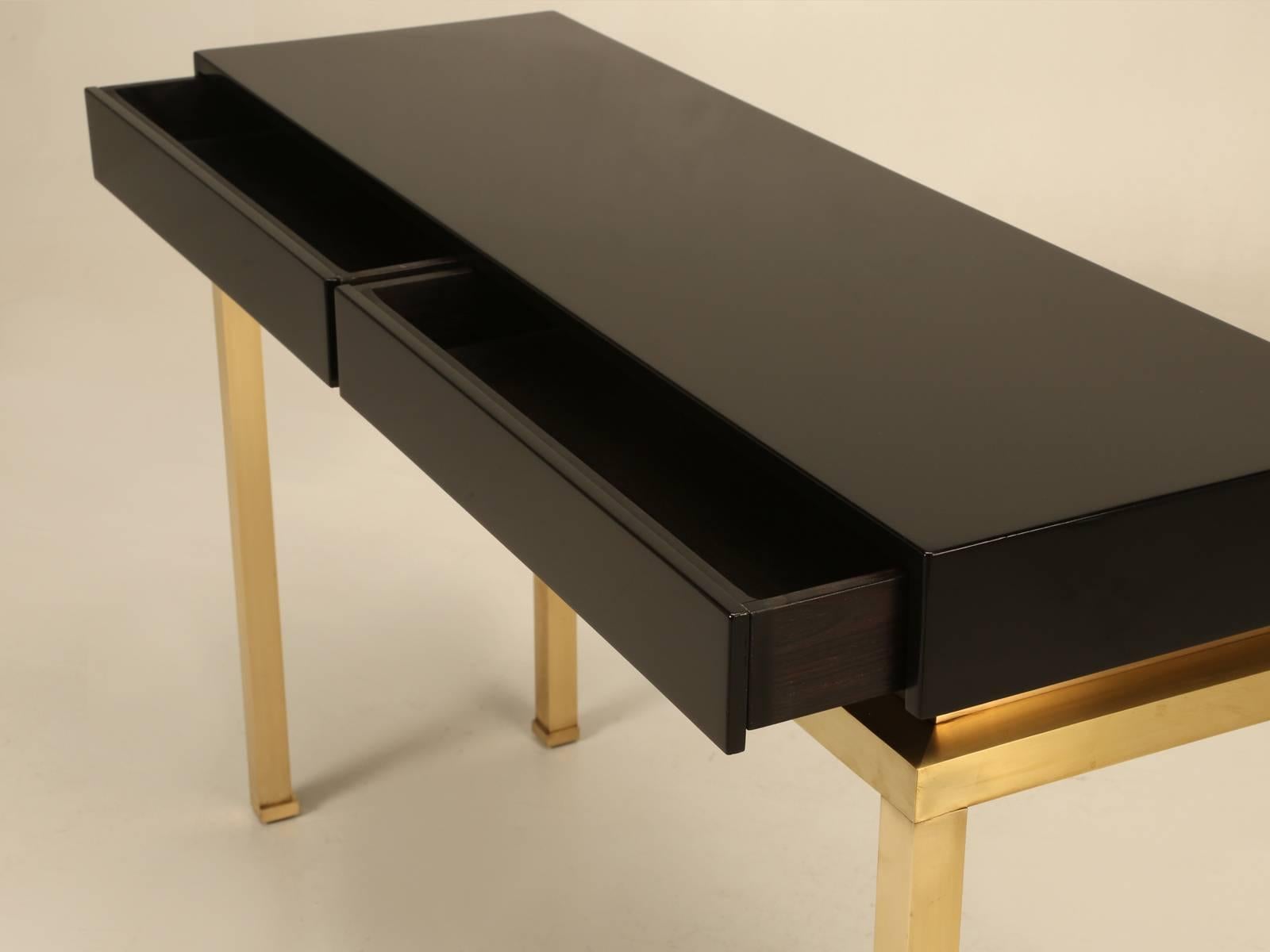Mid-Century Modern Guy Lefevre Designed Console Tables for Maison Jansen