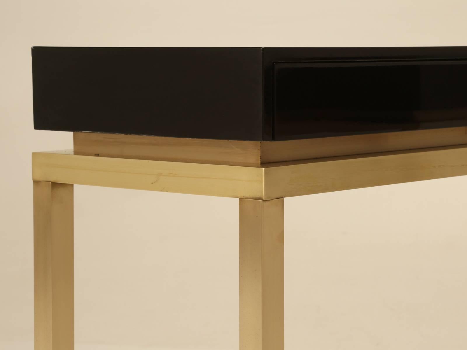 Late 20th Century Guy Lefevre Designed Console Tables for Maison Jansen
