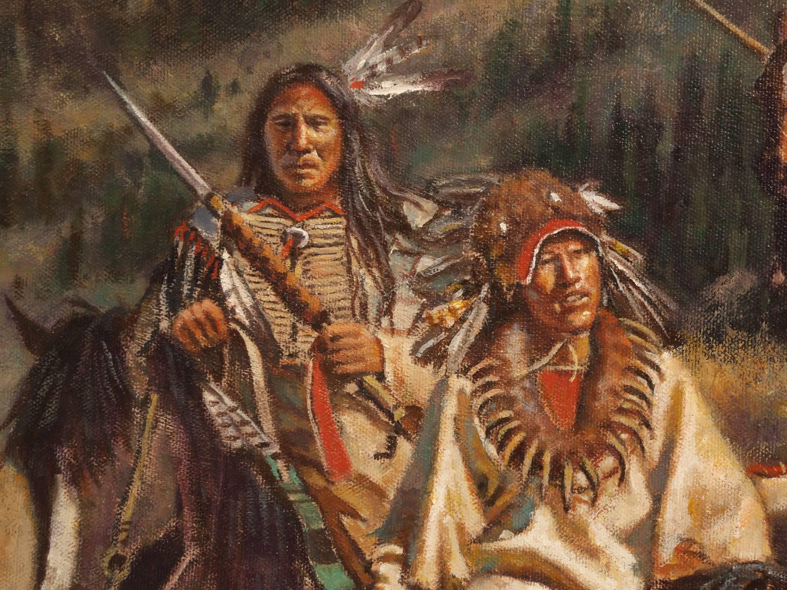 native american paintings