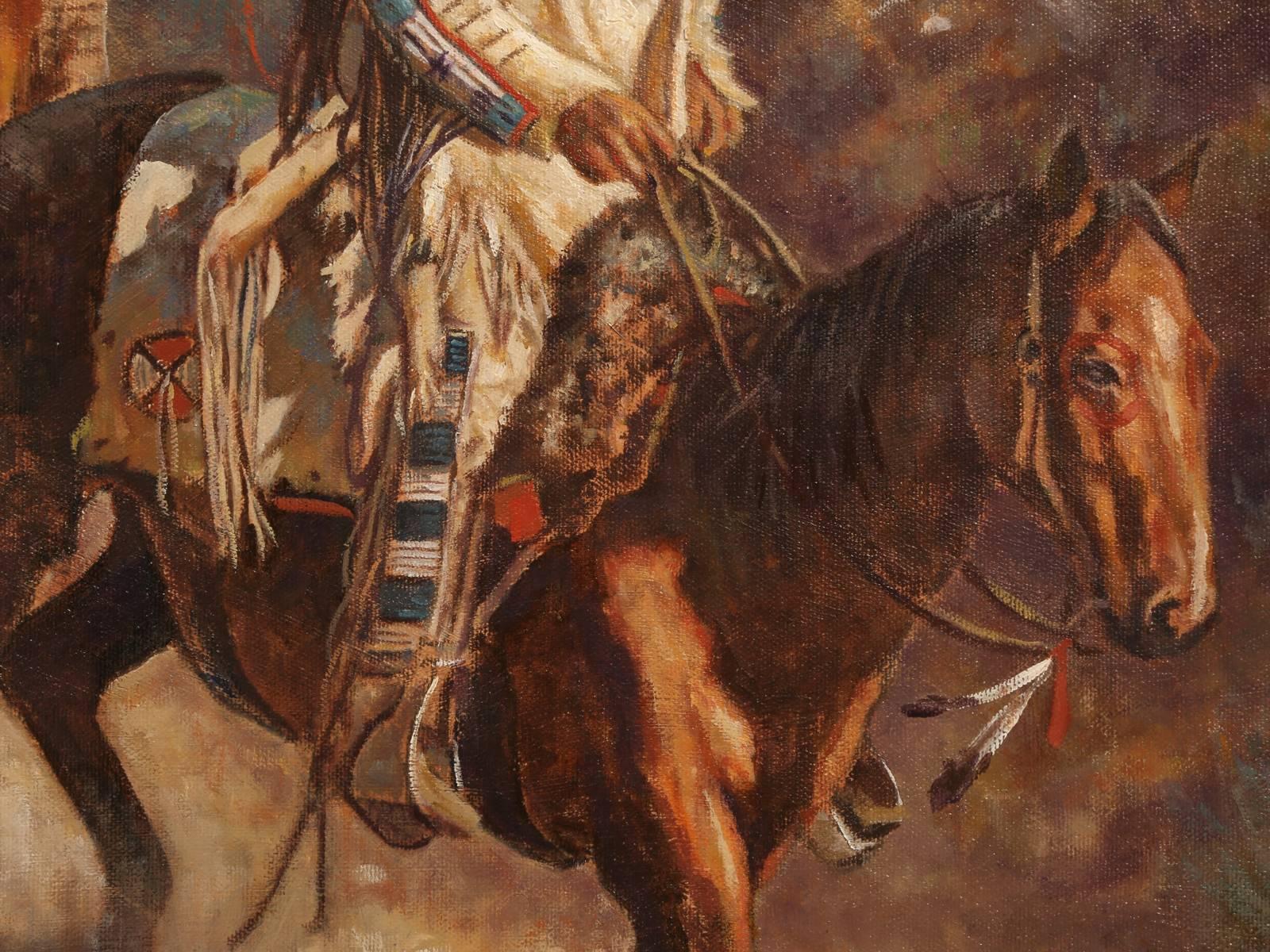 Don Oelze Native American Painting 1