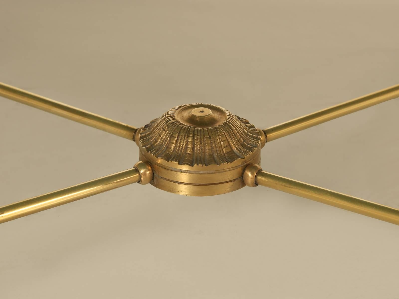 French Bronze, Brass and Black Lacquer Coffee Table 4