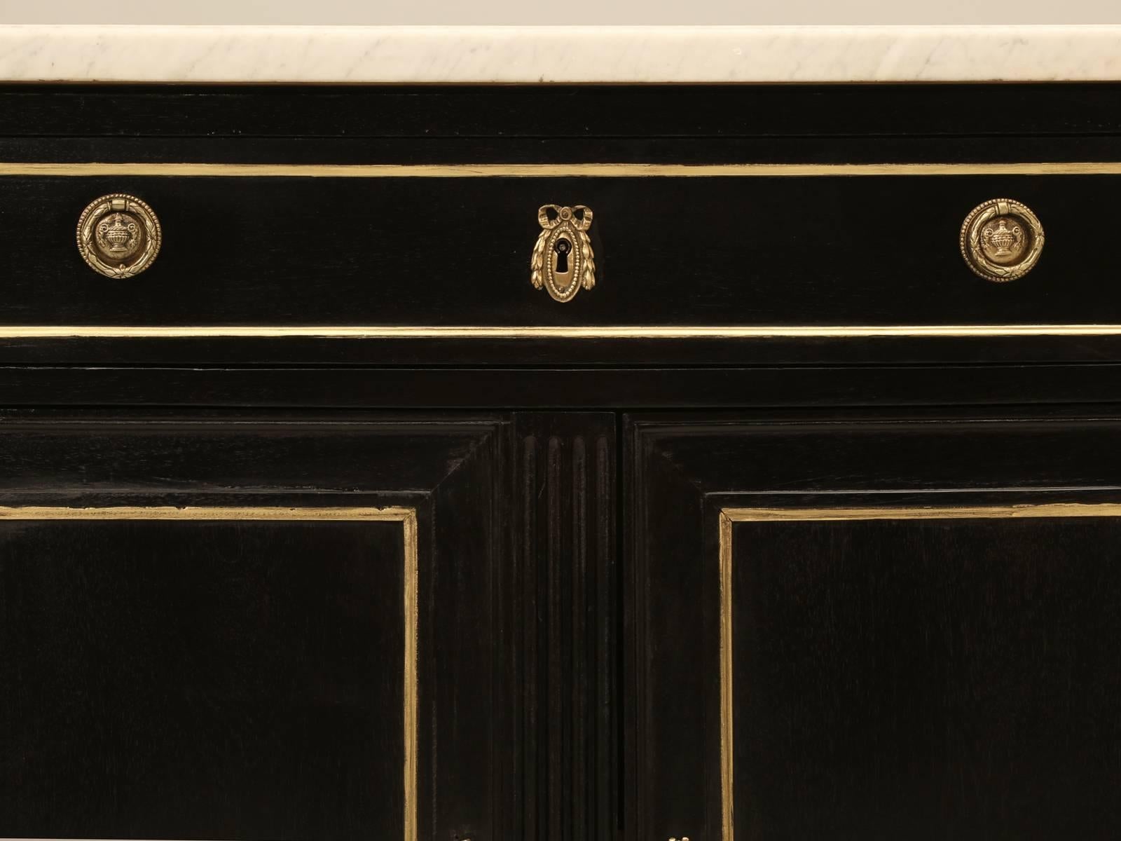 French Louis XVI Style Buffet with a Jansen Flare 4