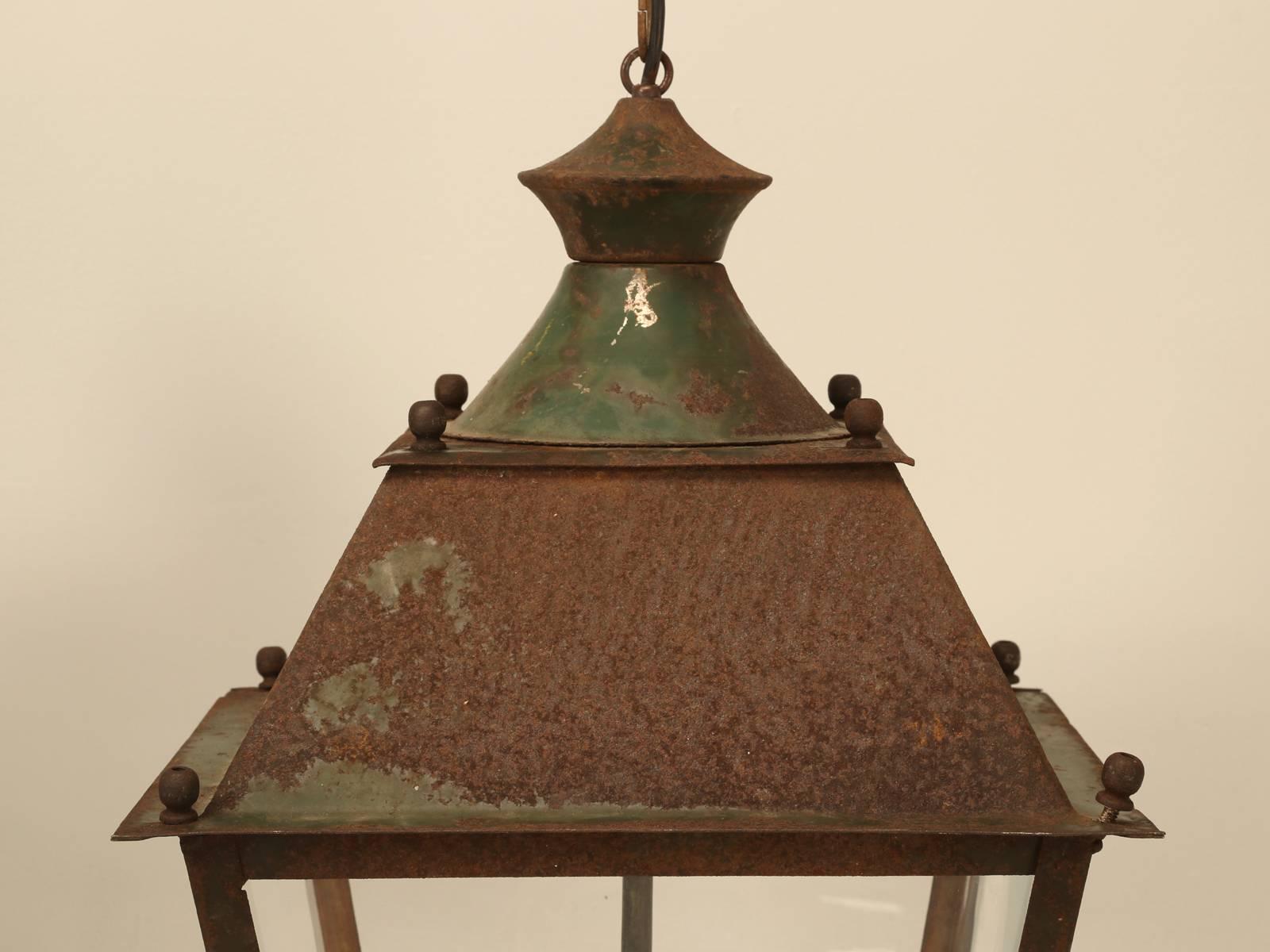 Early 20th Century Pair of French Lanterns