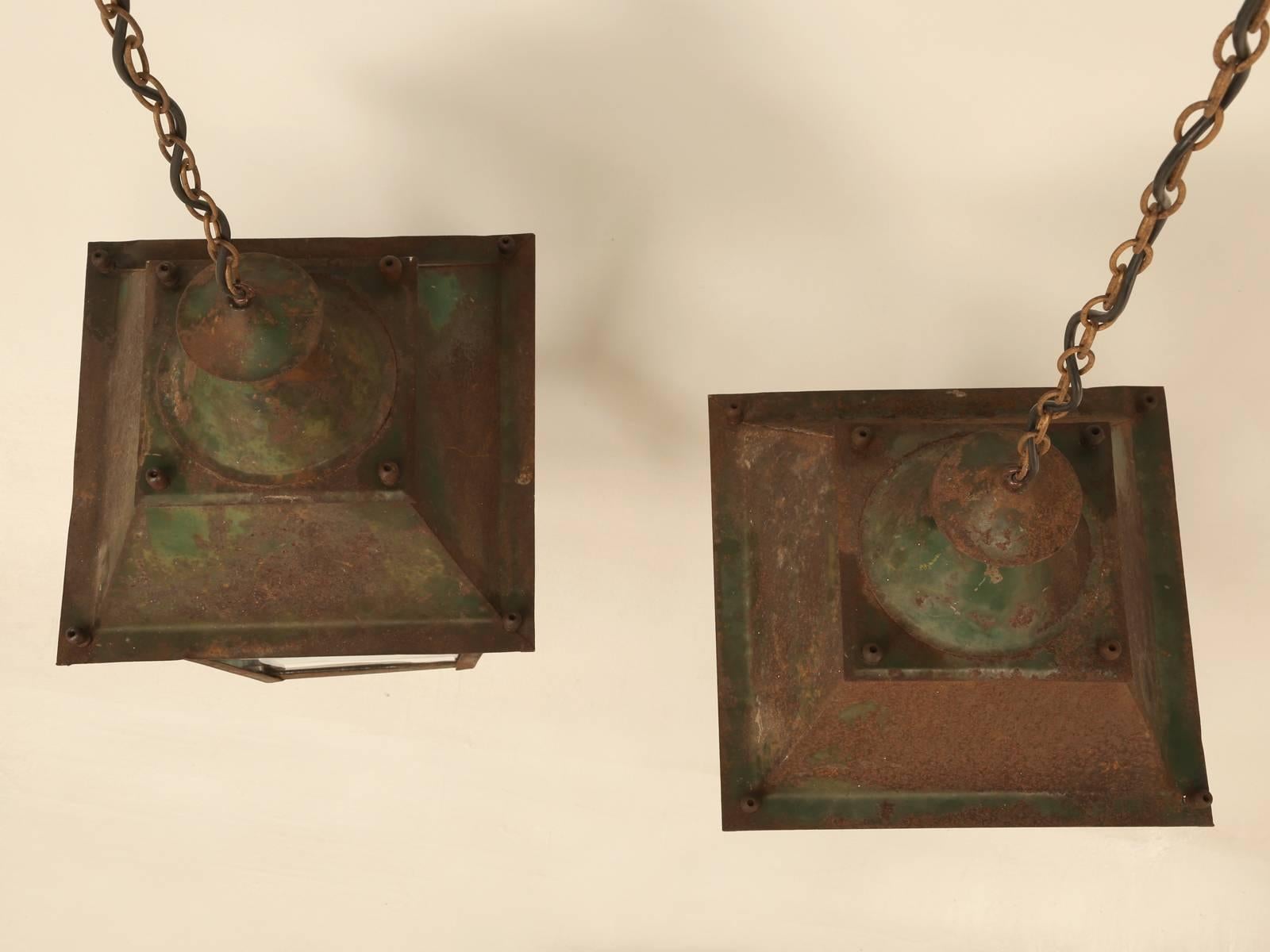 antique french lantern