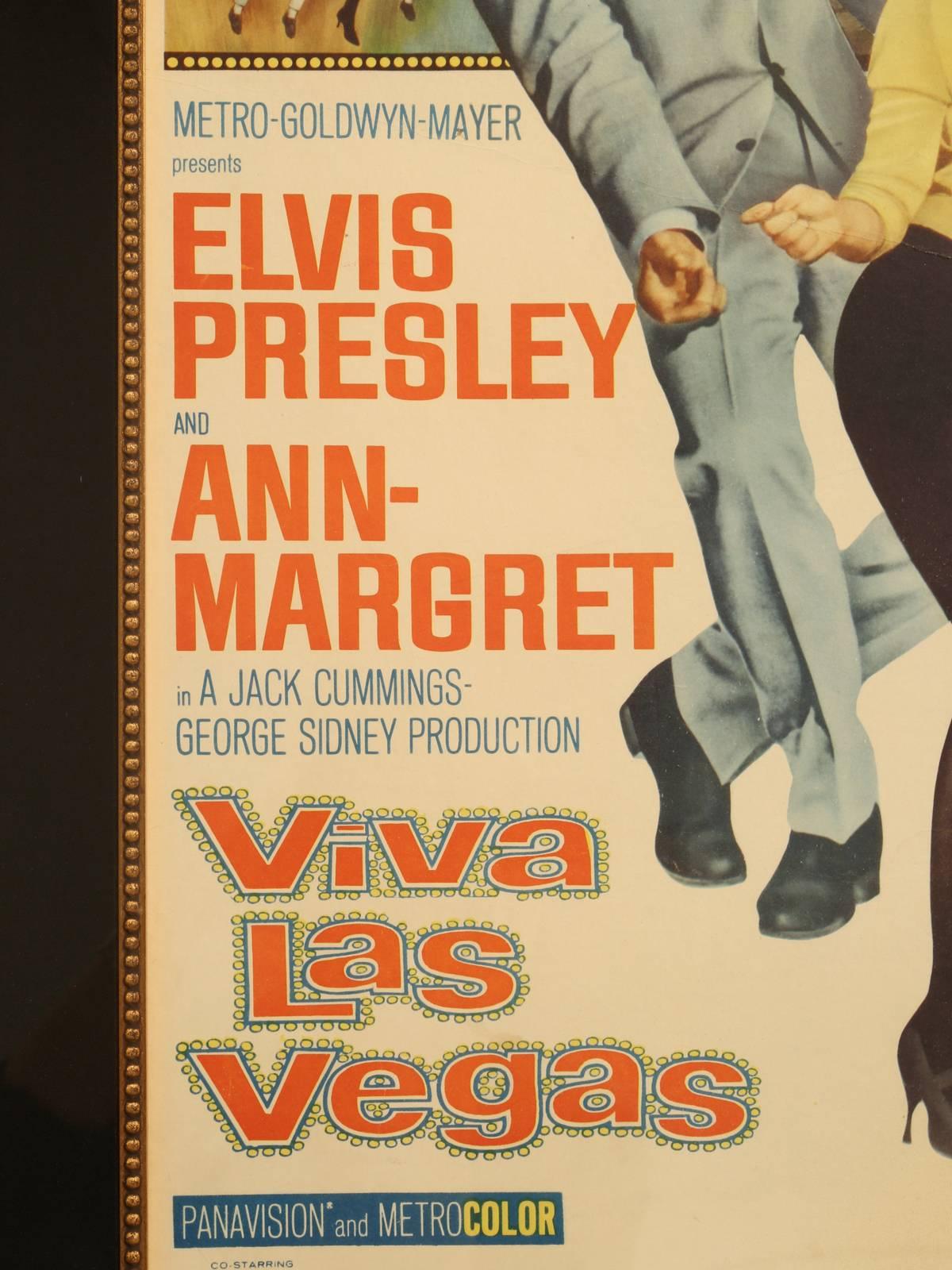 Elvis Presley 'Viva Las Vegas' 1964 Original Poster In Good Condition In Chicago, IL