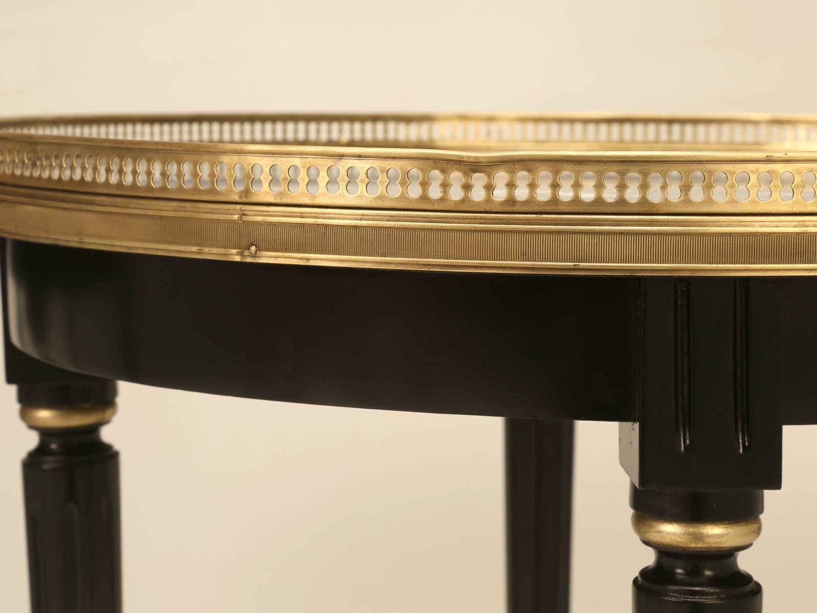 Louis XVI Style Ebonized End or Side Tables 1