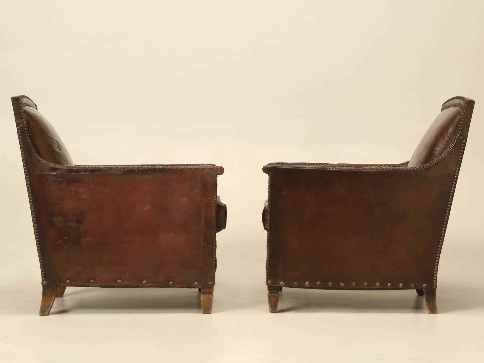 French Art Deco Club Chairs 5