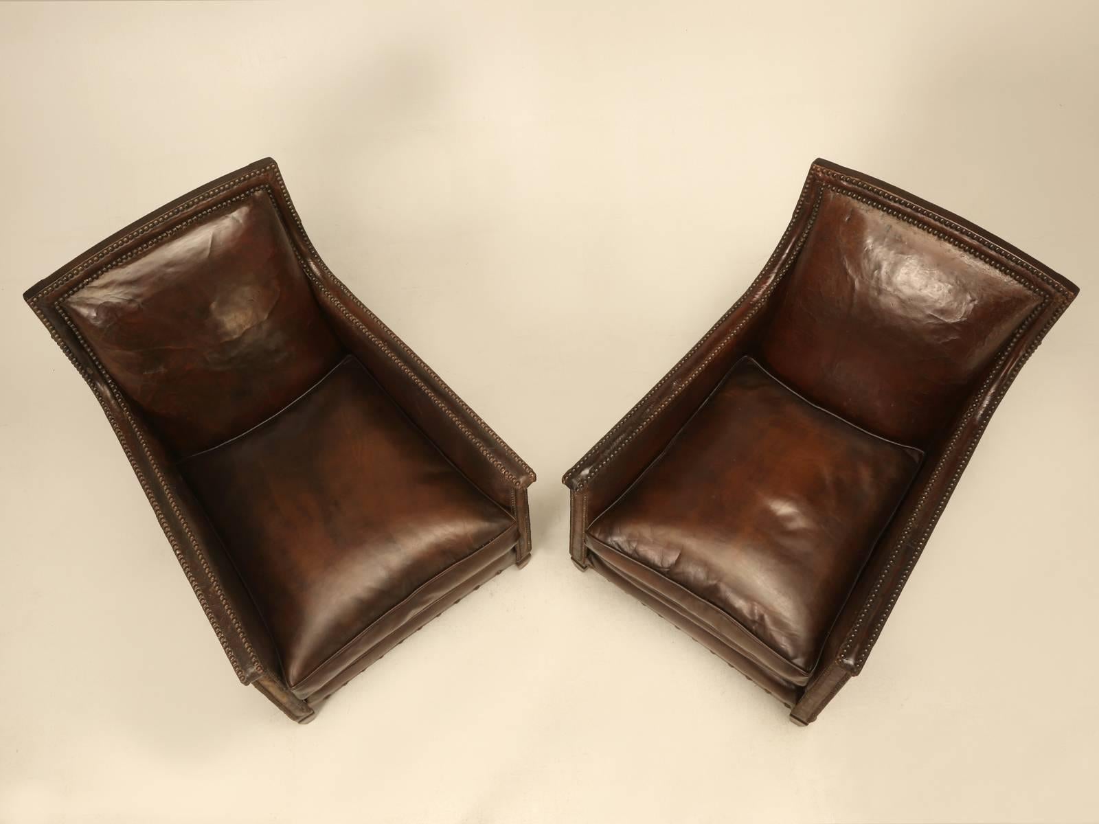 French Art Deco Club Chairs 1