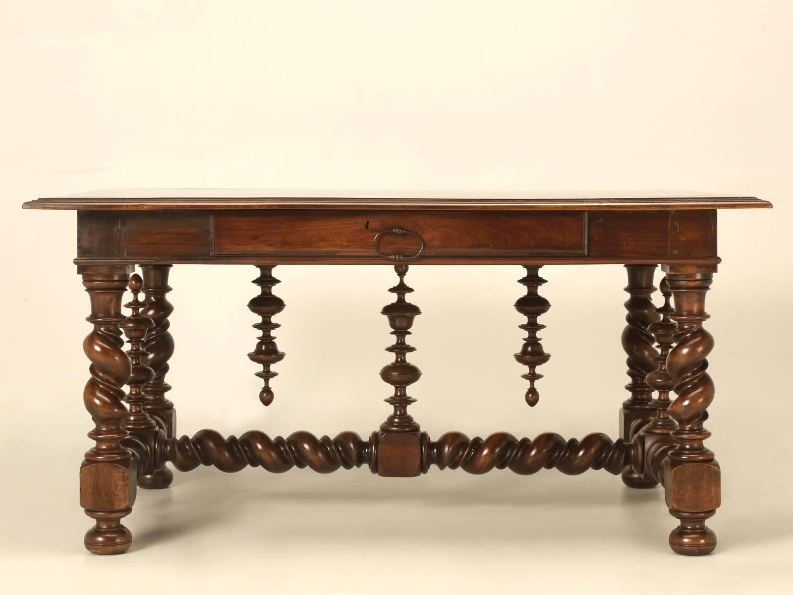 Late 19th Century Antique French Writing Table from the 1800s
