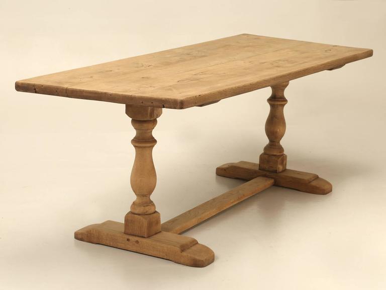French Antique Trestle Dining Table at 1stDibs french trestle table