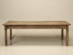 Antique Farm House Dining Table from France for 12