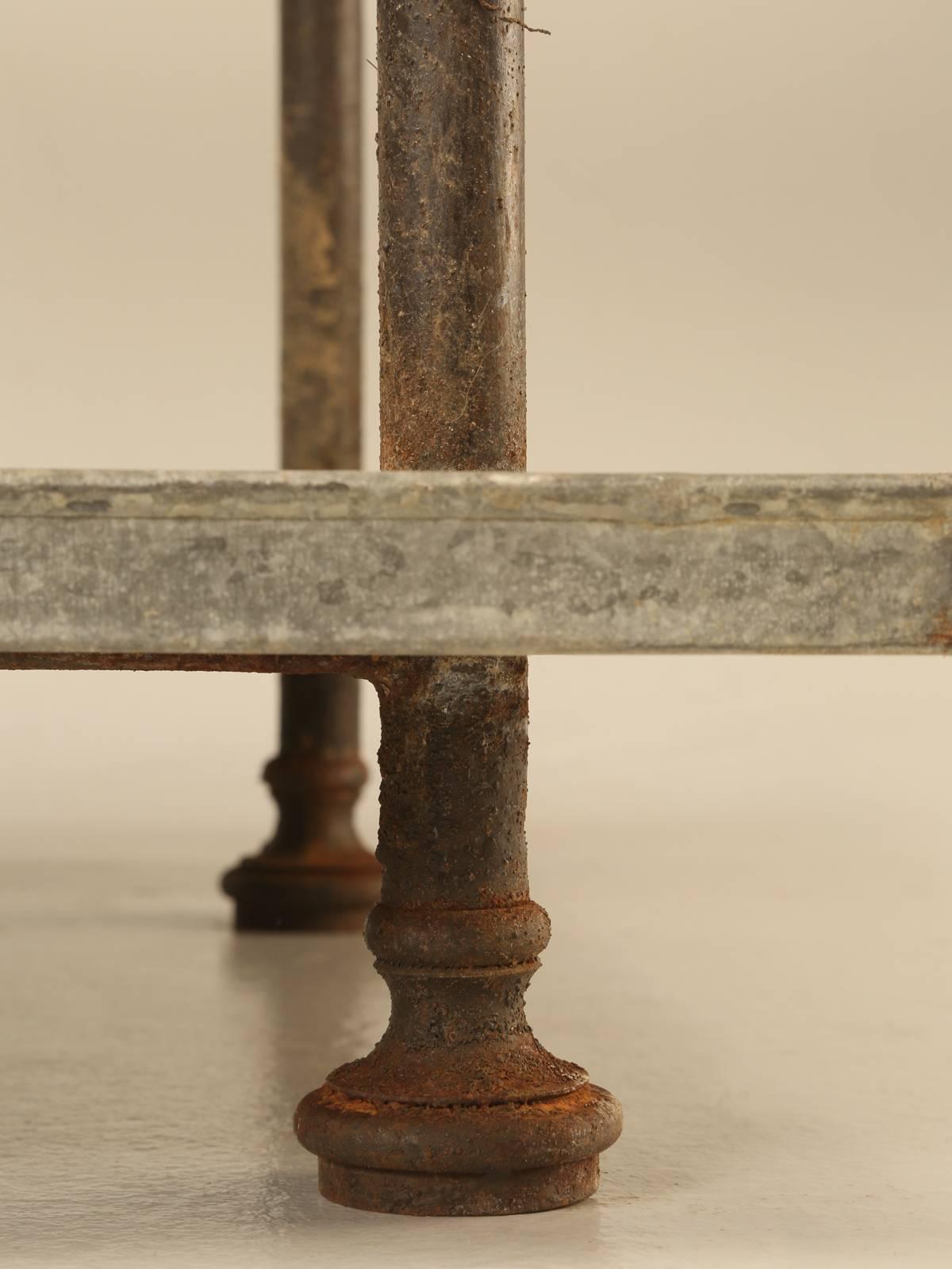Industrial Style Steel Two-Tier Table 4