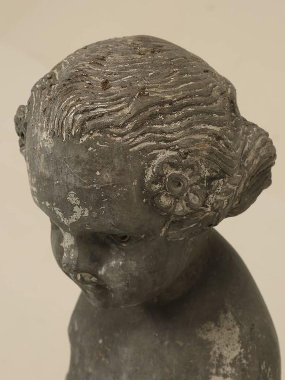 English Lead Garden Statue at 1stDibs