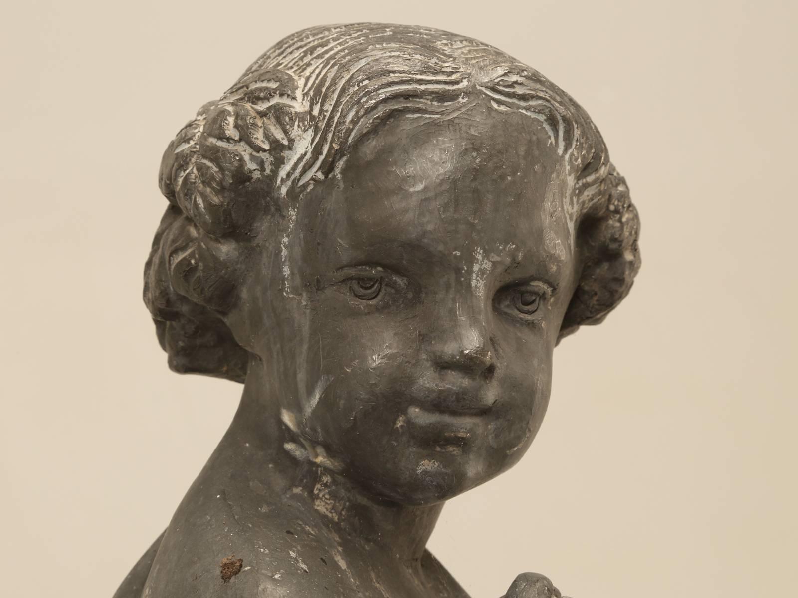 lead statue