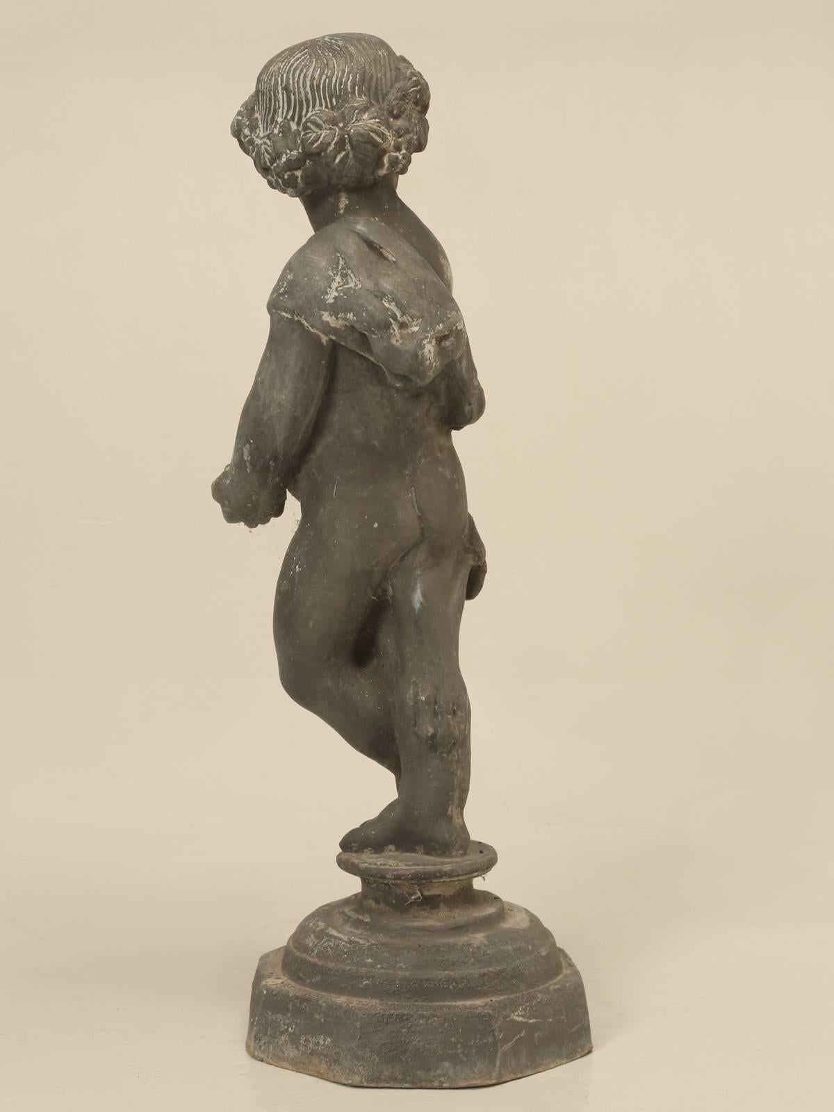 Garden Statue in Lead from England 3