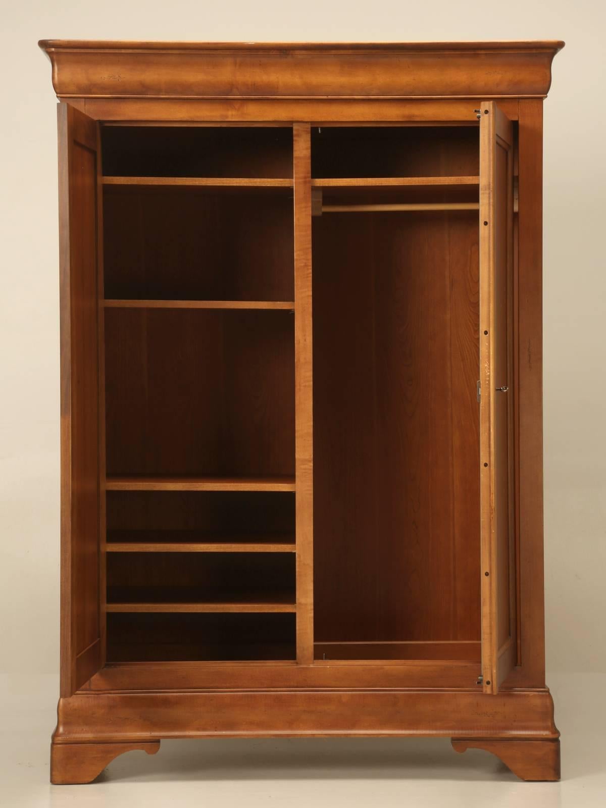 Mount Airy Louis Philippe Style Wardrobe or Armoire 2