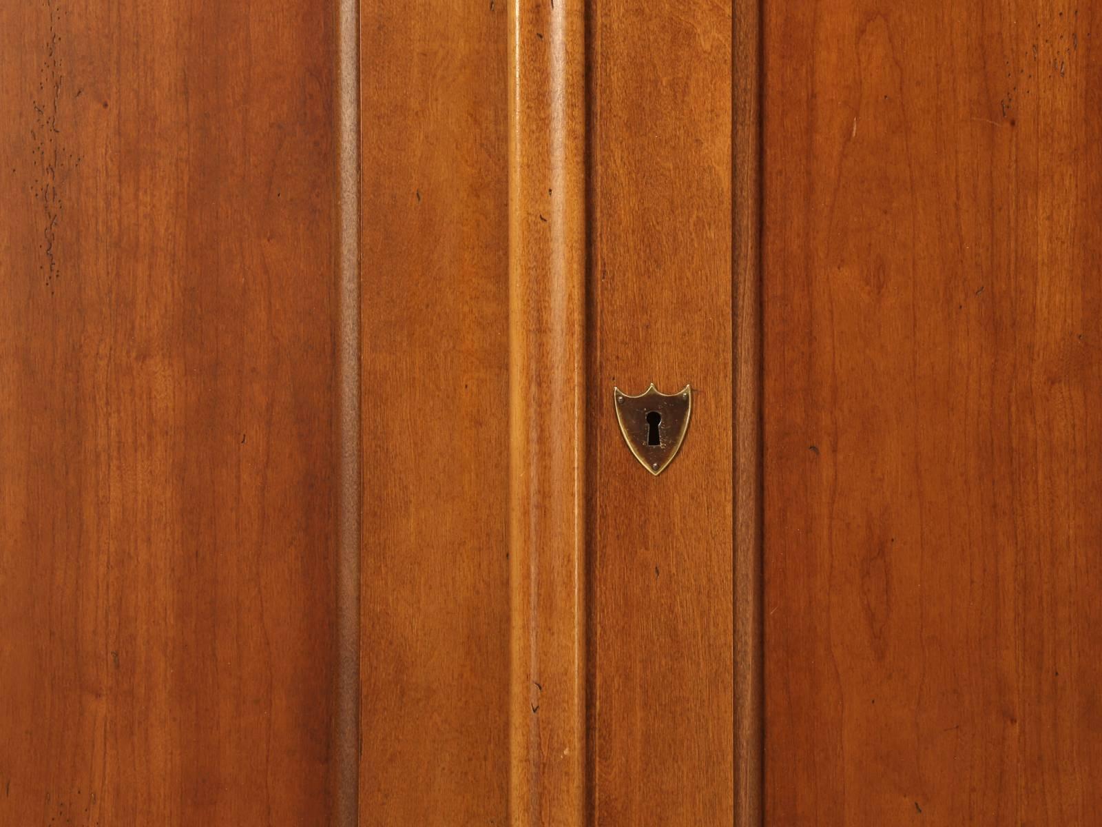 Mount Airy Louis Philippe Style Wardrobe or Armoire In Good Condition In Chicago, IL