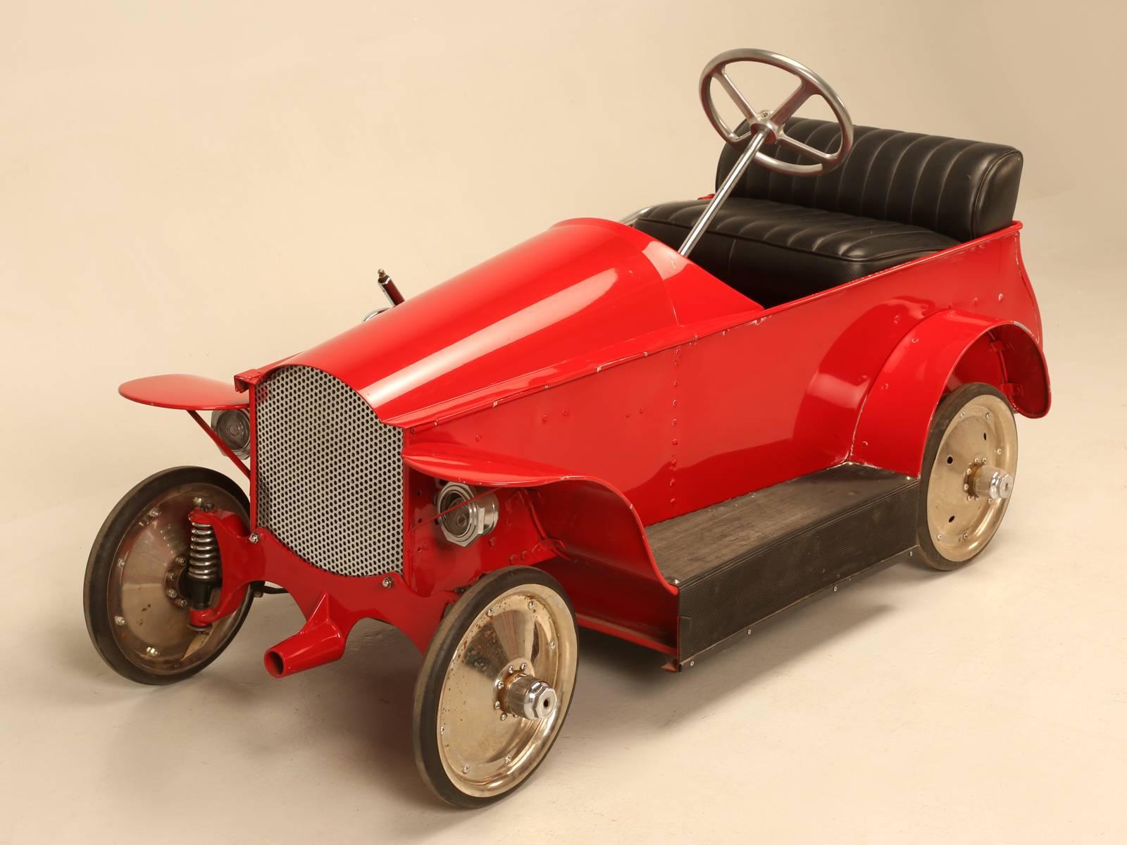 Hand-Crafted Automobile Amusement Park Battery Powered c1930's Believed to be one-of-a-kind  For Sale