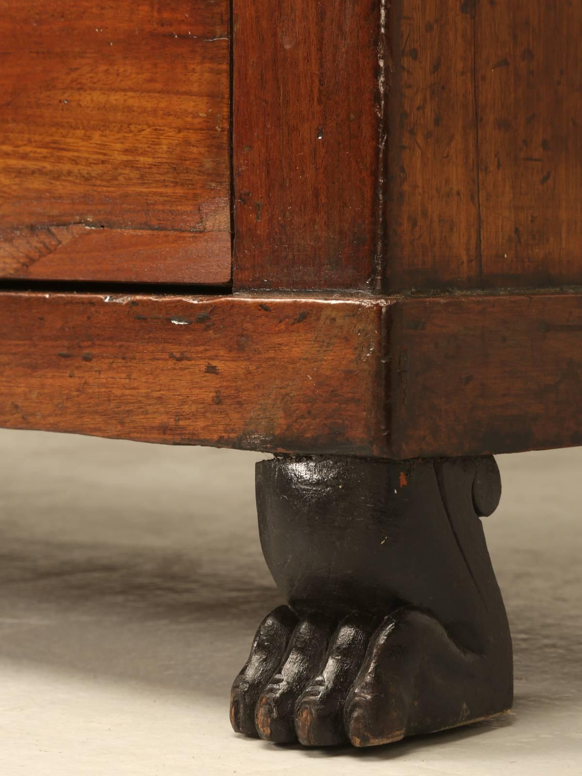 Antique French Commode with Paw Feet, circa Early 1800s 2