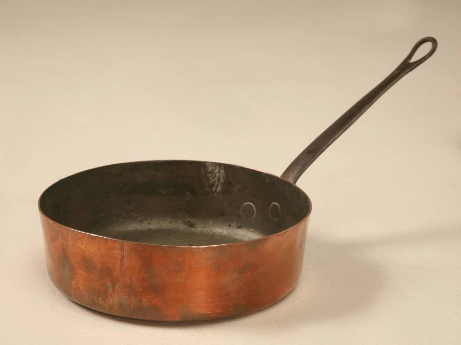 Antique French Copper Pots and Pans For Sale at 1stdibs