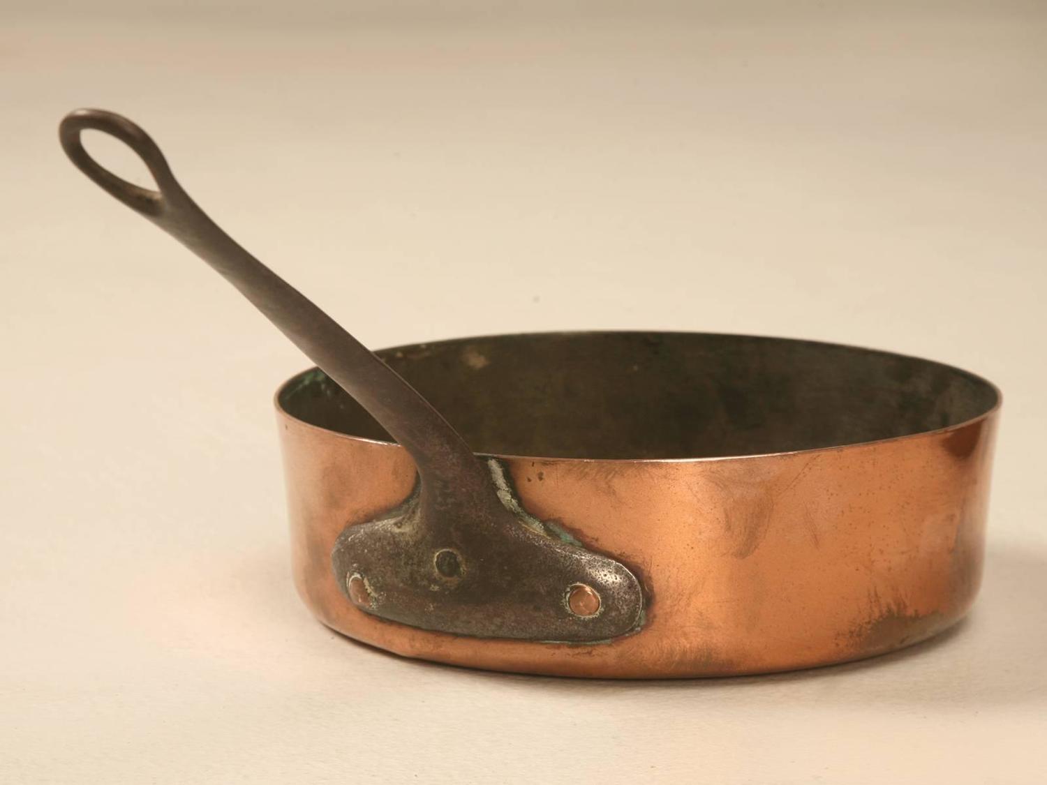 Antique French Copper Pots and Pans For Sale at 1stdibs