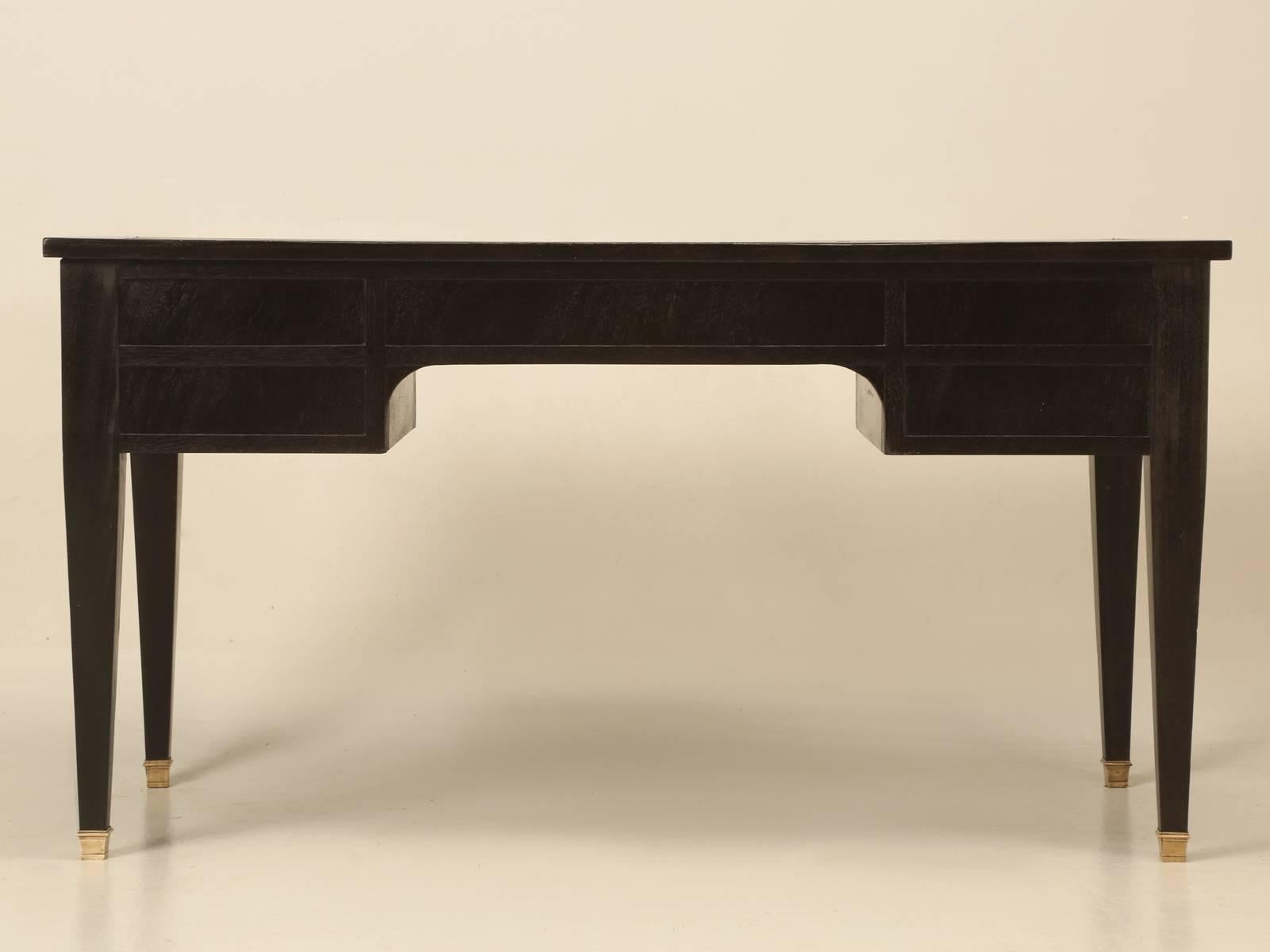 Antique French Directoire Style Desk in an Ebonized Finish 6
