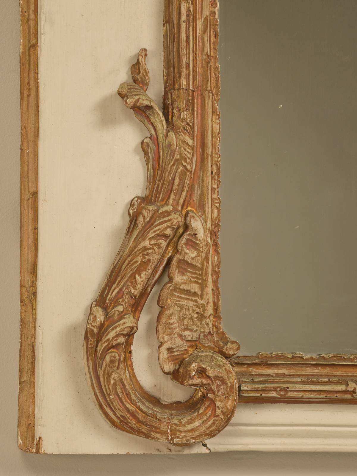 Antique French Gilt Mirror 4