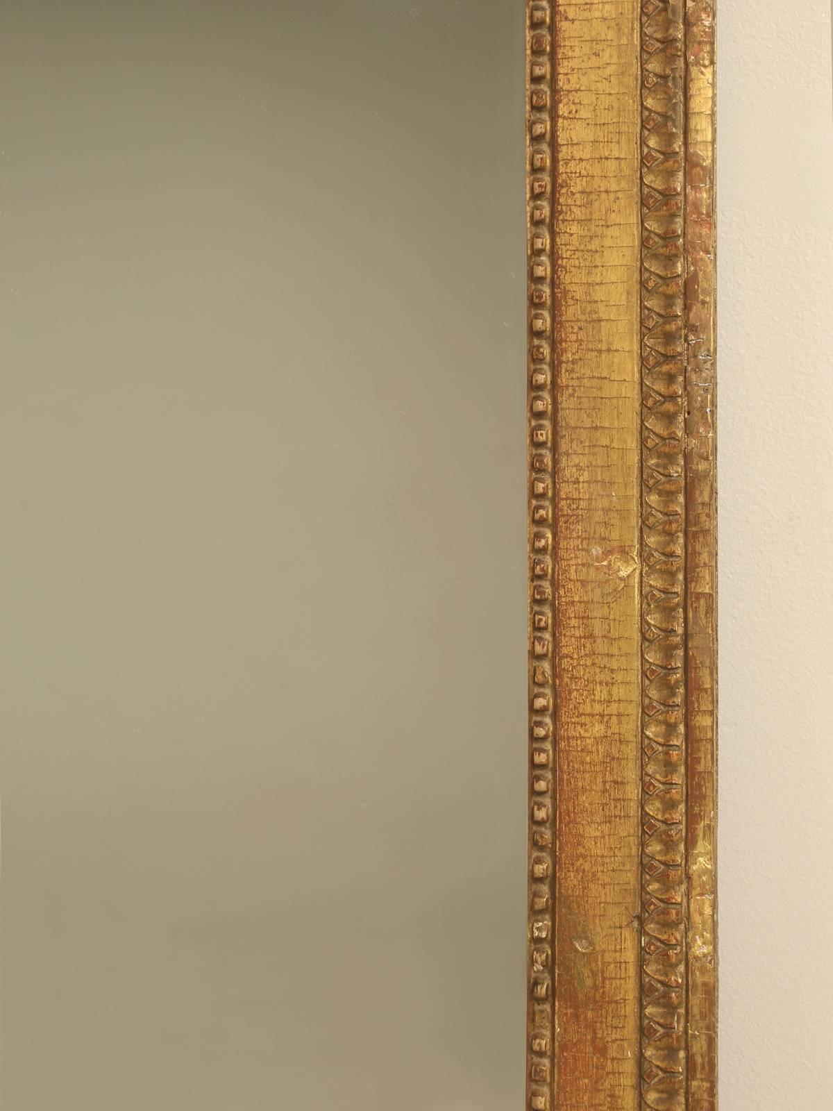 Early 19th Century French Louis XVI Gilded Mirror