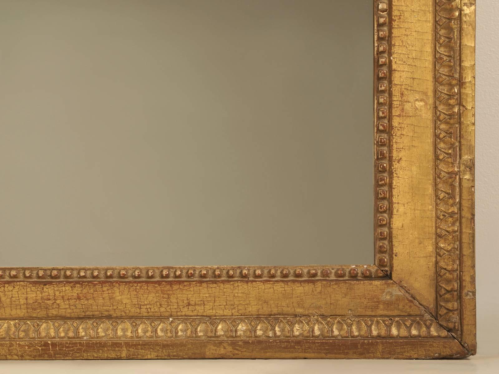 French Louis XVI Gilded Mirror 3