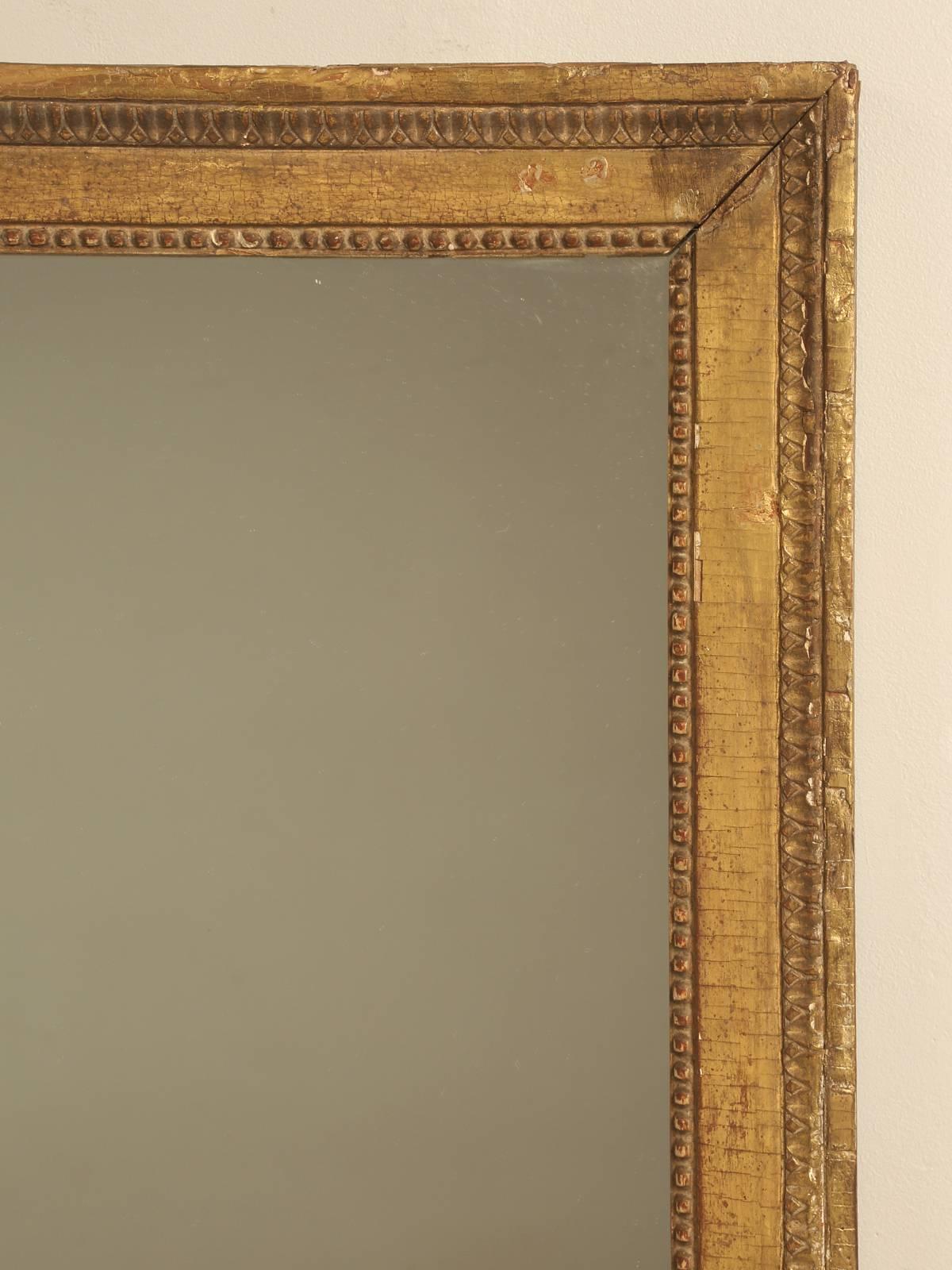 French Louis XVI Gilded Mirror 5