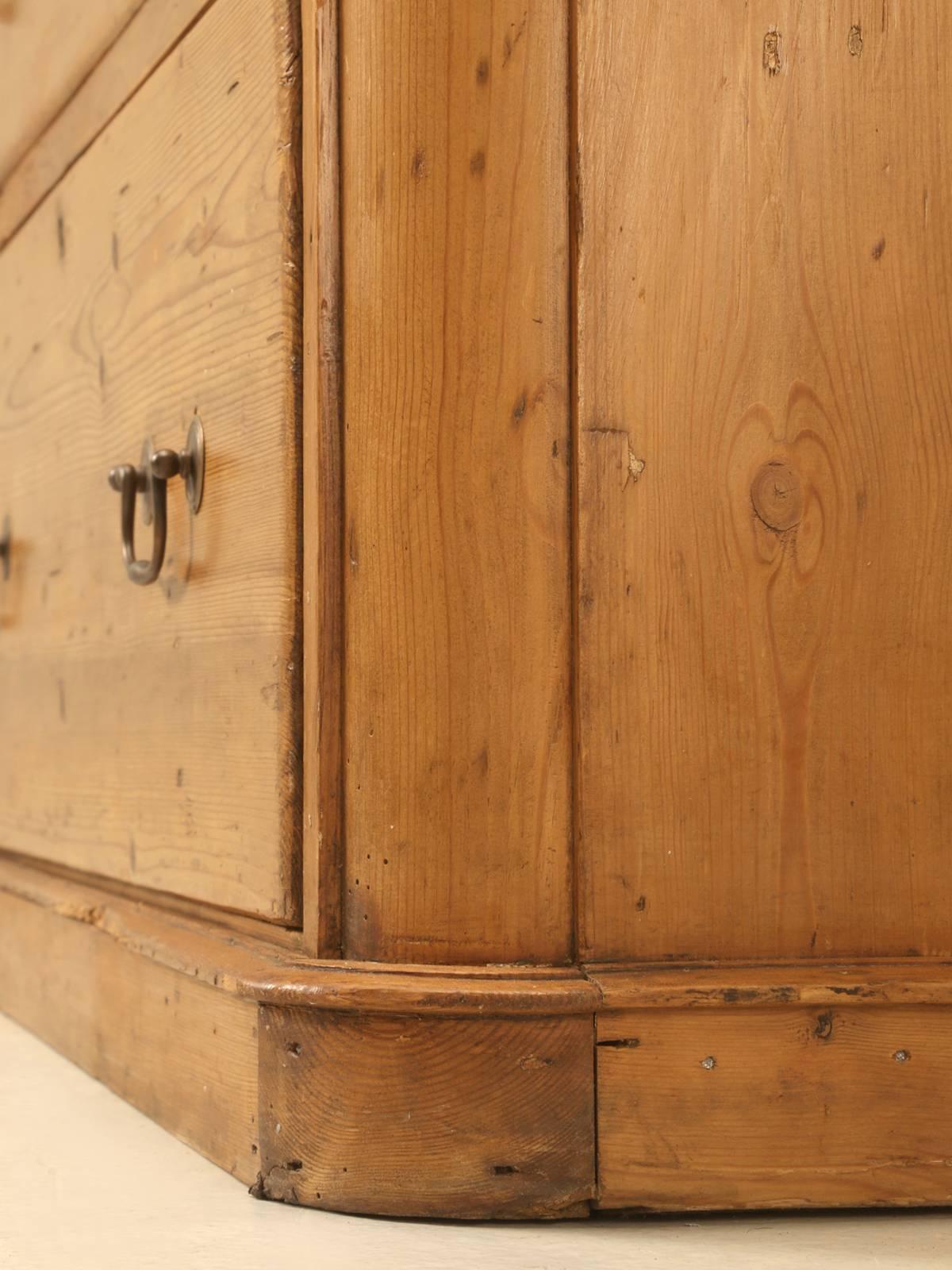 Late 19th Century Antique Pine Chest of Drawers