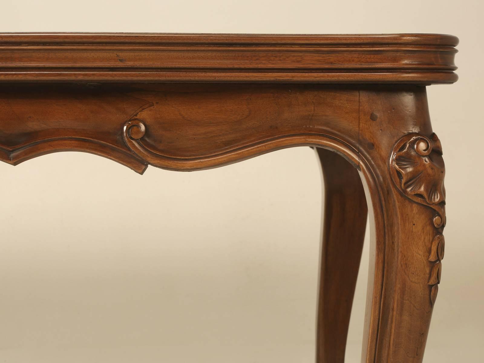 French Louis XV Style 12' Walnut Dining Table 2