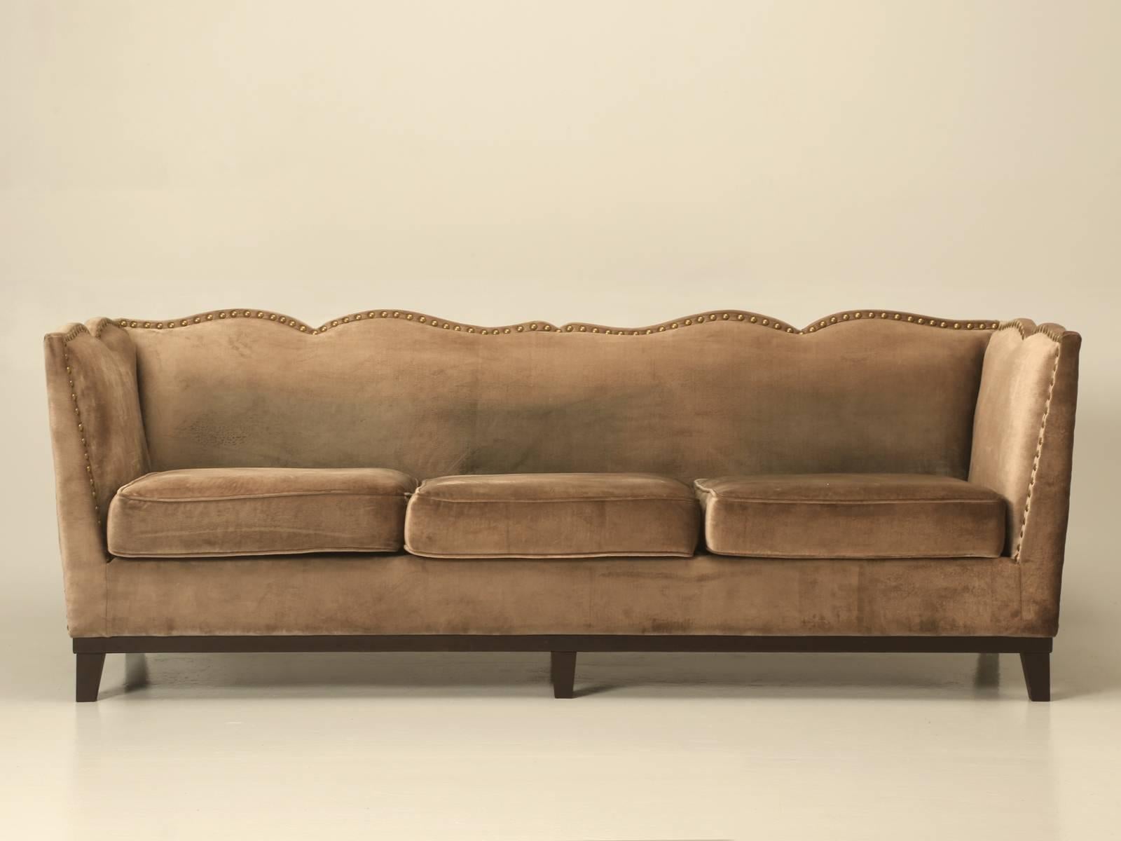 Reproduction Sofa with Nailhead Trim 3