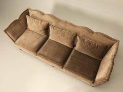 Reproduction Sofa with Nailhead Trim
