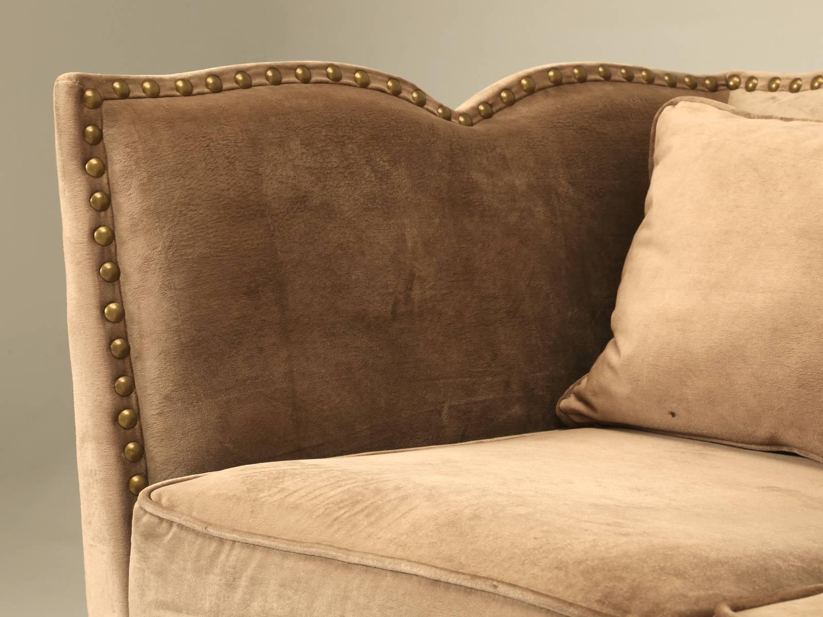Unknown Reproduction Sofa with Nailhead Trim