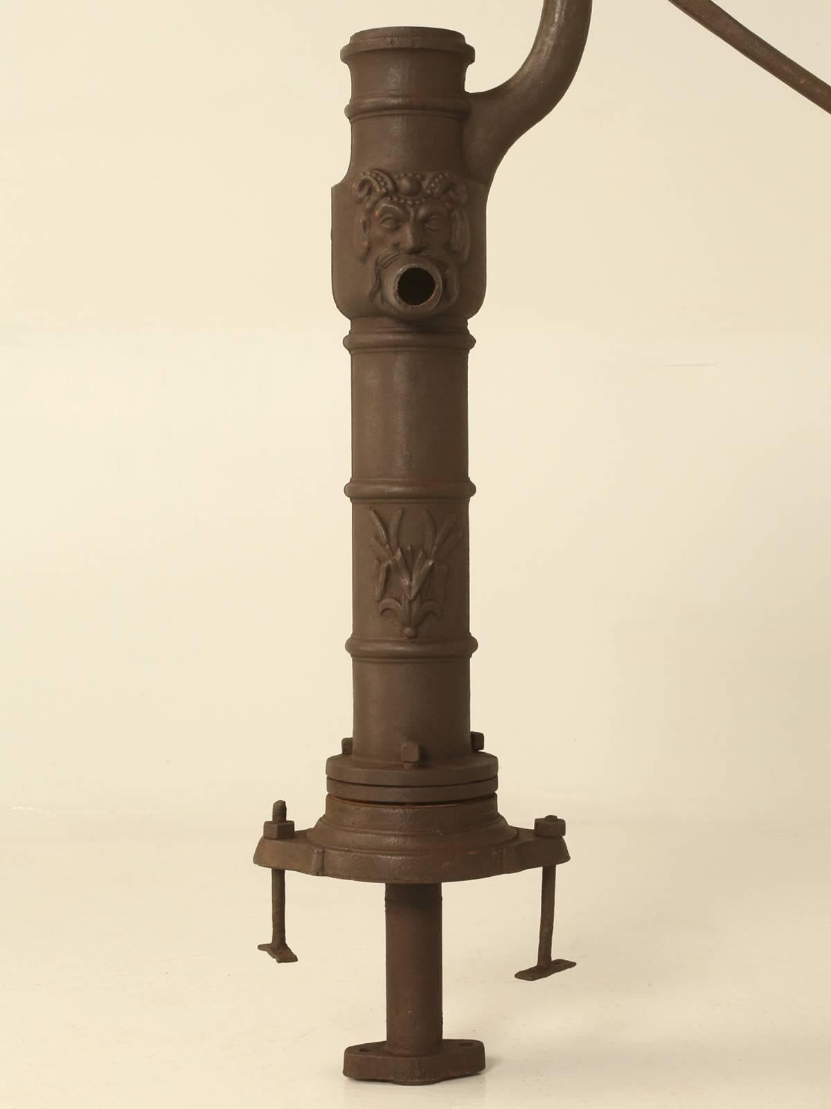 Antique French Fountain water pump, that could be made functional again, or simply be used as a garden ornament. We are listing several on 1stdibs for sale and all very reasonable.