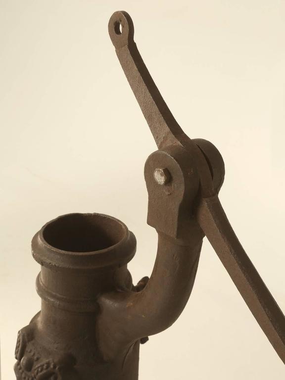 Antique French Water Fountain Pump or Garden Ornament at 1stDibs